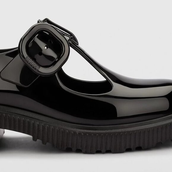 Melissa Jackie Jelly Mary Jane - Black - US 9 / EU 40 - Picture 2 of 2